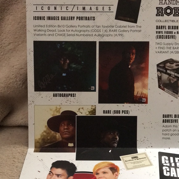 AMC The Walking Dead official Supply Drop iconic images Gabriel New - Picture 3 of 3